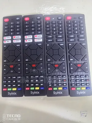 New Syinix Smart TVS Replacement Remote Available With Batteries.