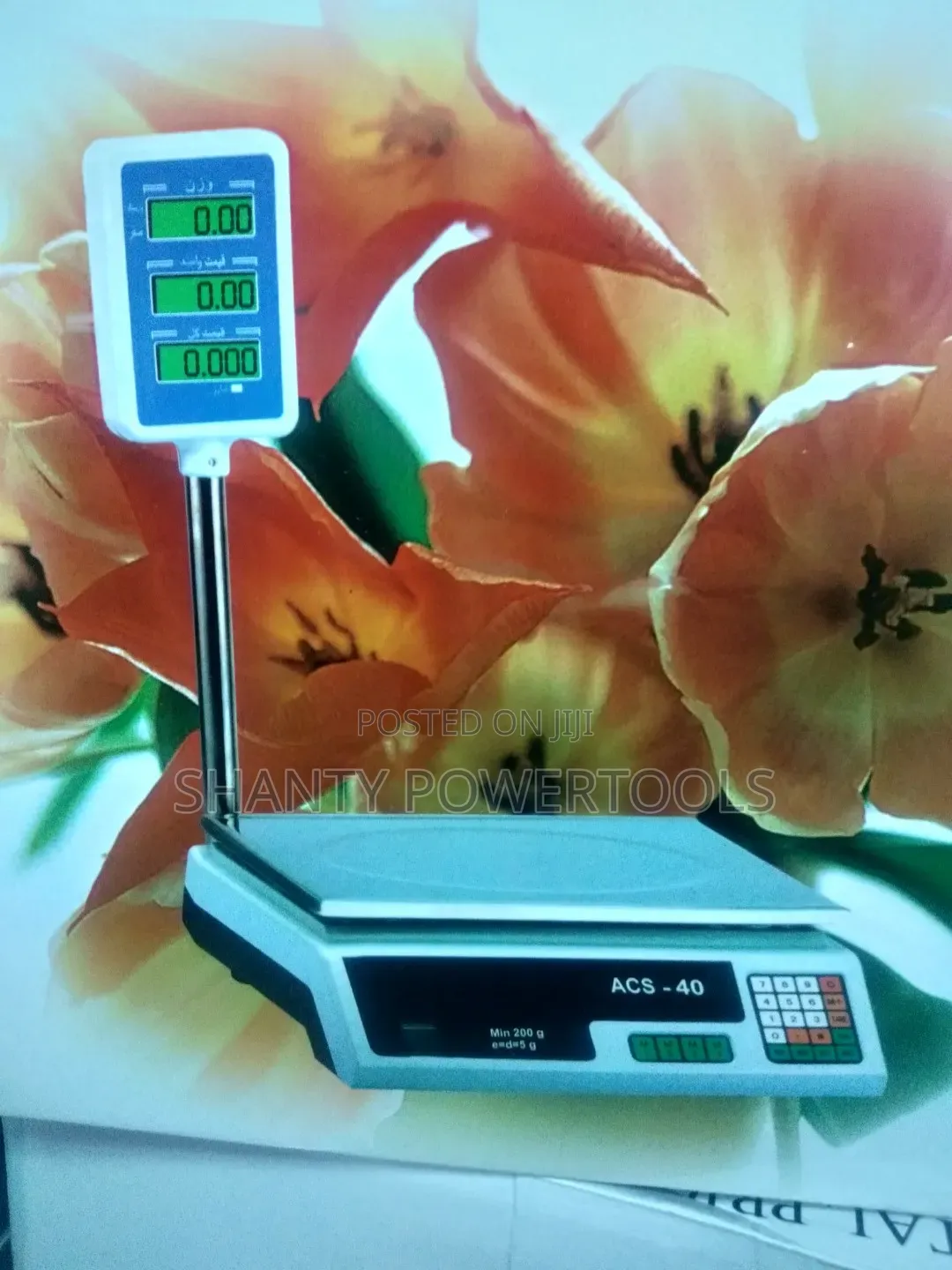ACS 40 Electronic Digital Weighing Scale With Price Calculator