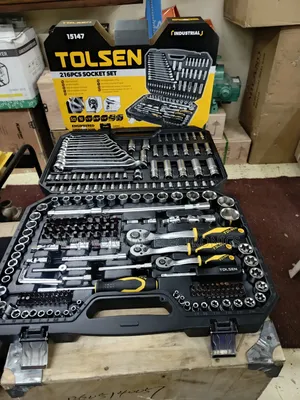 Tolsen 216pcs Socket Set/ 216pcs Tool Set