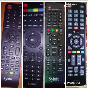 New Syinix Smart TVS Replacement Remote Available With Batteries.