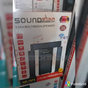 Sound Star Multimedia Speaker System 3.1 Ch 65000w-Dh 1972