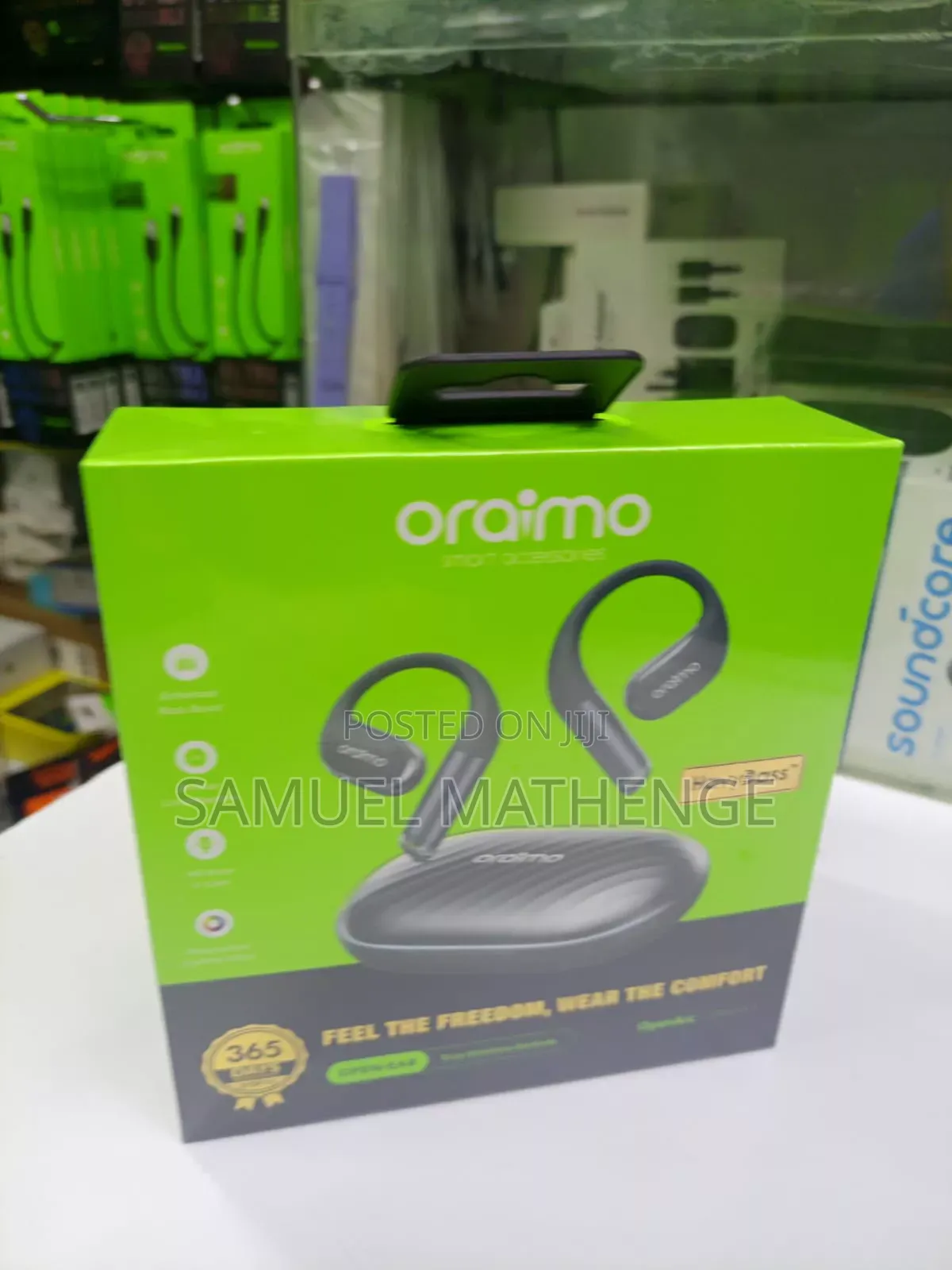 Oraimo OpenArc Open-Ear Bass Boost Earphones