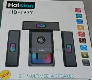 Haision Multimedia Speaker System 3.1 Ch 65000 W Hd- 1977