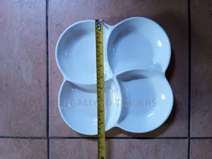 6pc Melamine Partition Plate /4-Compartment Melamine Dinner Plate
