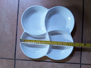 6pc Melamine Partition Plate /4-Compartment Melamine Dinner Plate