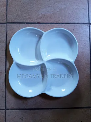 6pc Melamine Partition Plate /4-Compartment Melamine Dinner Plate