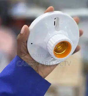 Full HD 1080P Smart Home CCTV Camera in Light Socket Bulb Holder