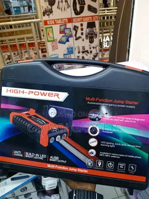 Car Jump Starter 600A With Air Inflator & Power Bank