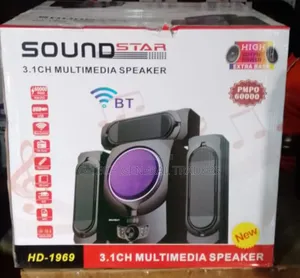 Sound Star 3.1ch Multimedia System Speaker 
Hd-1969