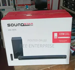 Soundstar Wireless Sound Bar 120W 
Hd-1975