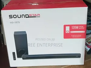 Soundstar Wireless Sound Bar 120W 
Hd-1975