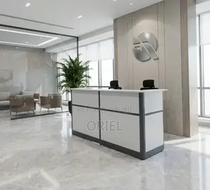 Office Desk : 1.6M Receptionist Counter Desk