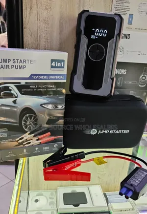 Multifunctional Car Jump Starter – 12V Diesel & Petrol