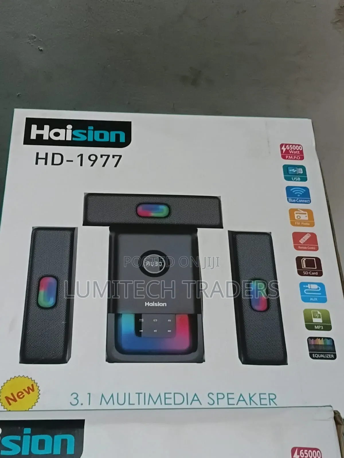 Haision Multimedia Speaker System 3.1 Ch 65000 W Hd- 1972