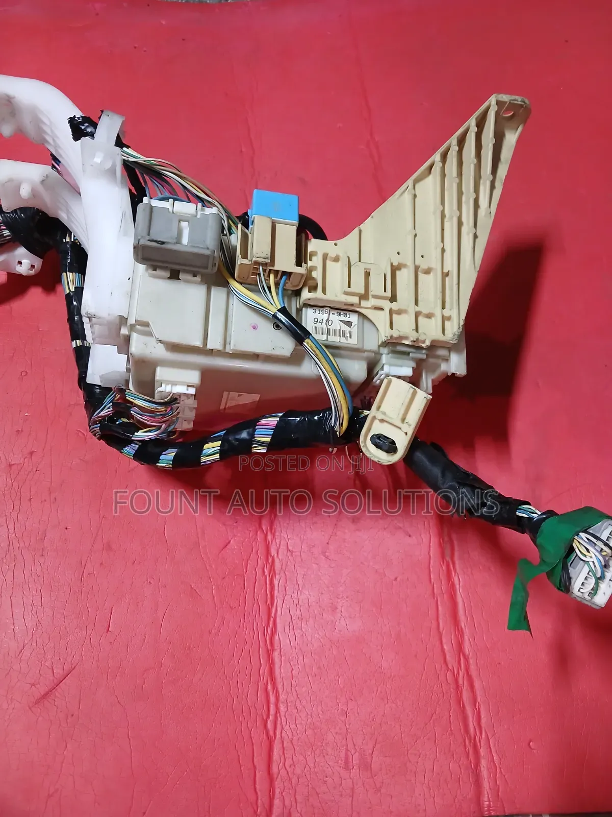 Fuse Box Toyota Vitz