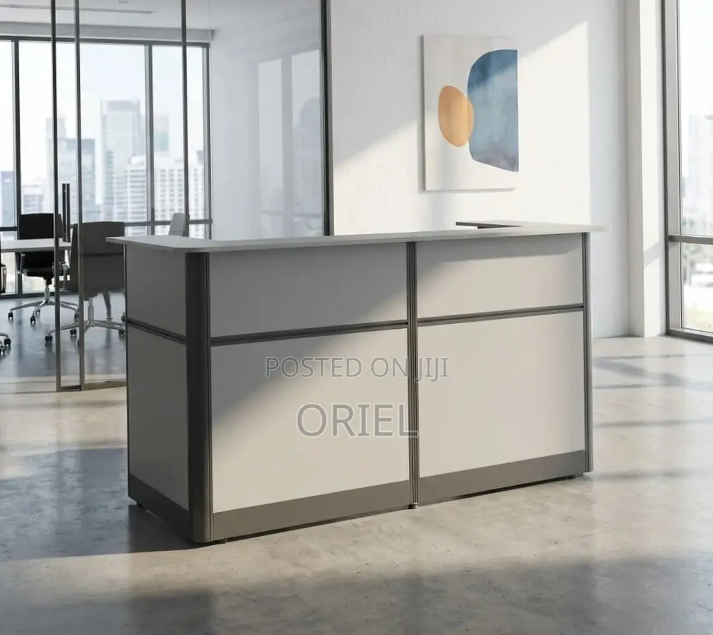 Office Desk : 1.6M Receptionist Counter Desk