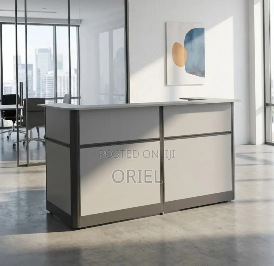 Office Desk : 1.6M Receptionist Counter Desk