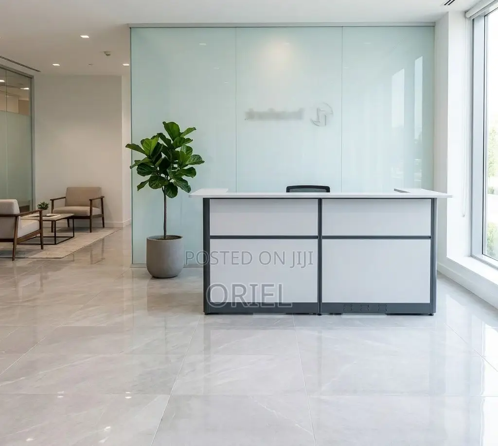 Office Desk : 1.6M Receptionist Counter Desk
