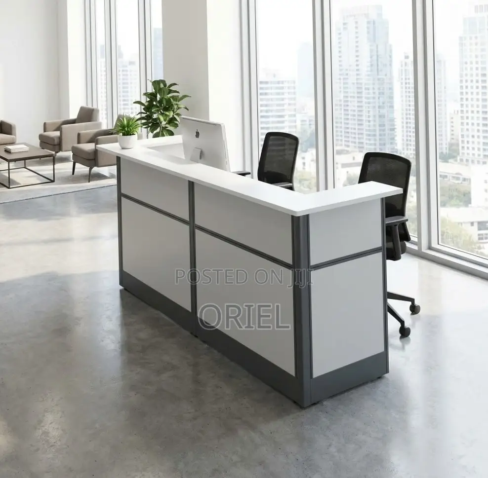 Office Desk : 1.6M Receptionist Counter Desk