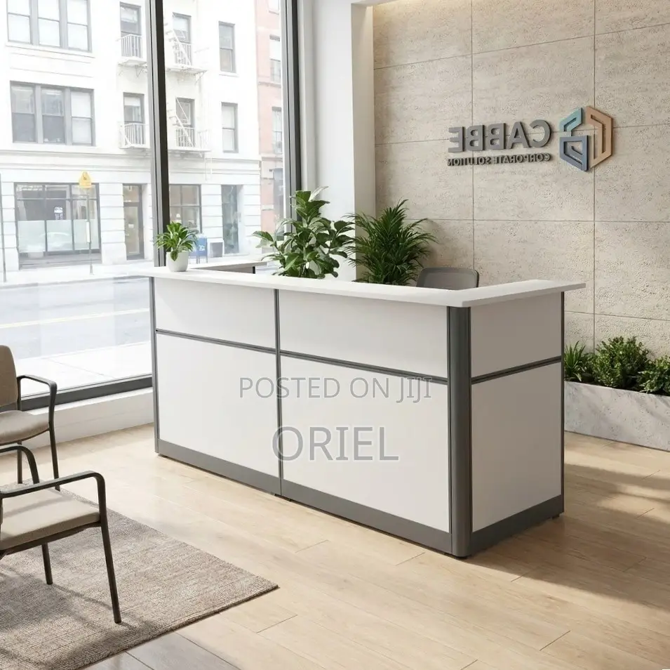 Office Desk : 1.6M Receptionist Counter Desk