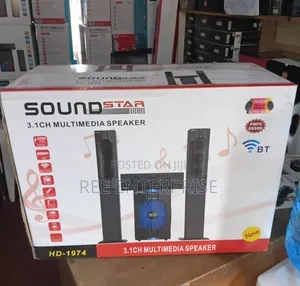 Sound Star Multimedia Speaker System 3.1 Ch -DH 1974