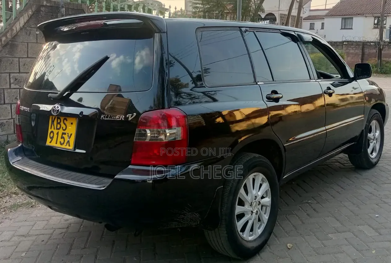 Toyota Kluger 2006 Black