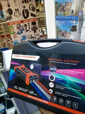 600A Car Jump Starter With Air Compressor & Inflator