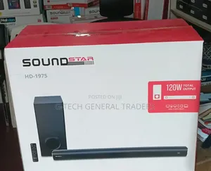 Soundstar Wireless Sound Bar 120W 
Hd-1975