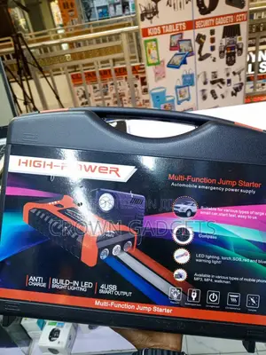 Car Jump Starter 99800mAh With Air Inflator & LED Light