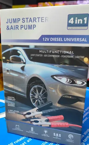 Multifunctional Car Jump Starter – 12V Diesel & Petrol