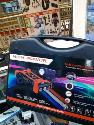 Portable Car Jump Starter 600A With Tire Inflator