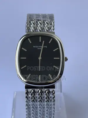 Patek Philippe Ellipse Silver Mesh Dress Watch