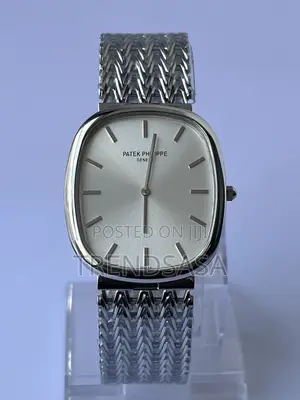 Patek Philippe Ellipse Silver Mesh Dress Watch
