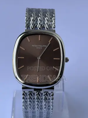 Patek Philippe Ellipse Silver Mesh Dress Watch