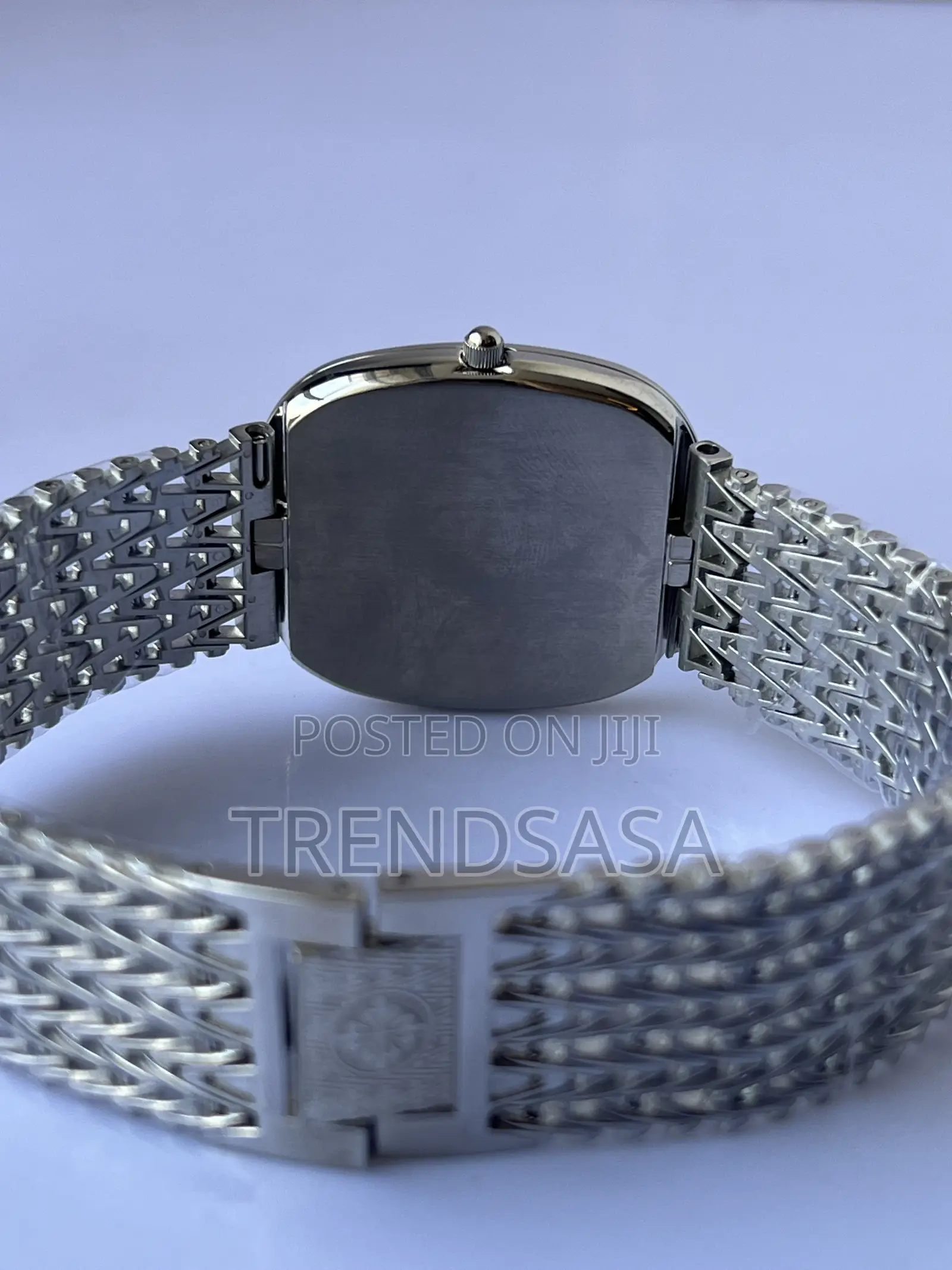 Patek Philippe Ellipse Silver Mesh Dress Watch