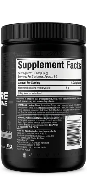 Platinum Creatine 80 Servings