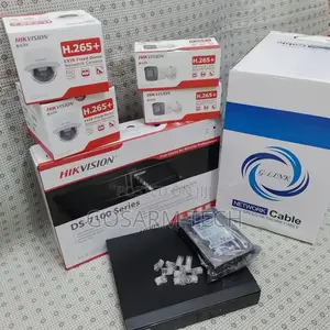 Hikvision 4Channel NVR Network CCTV Cameras Complete Surveillance Kit