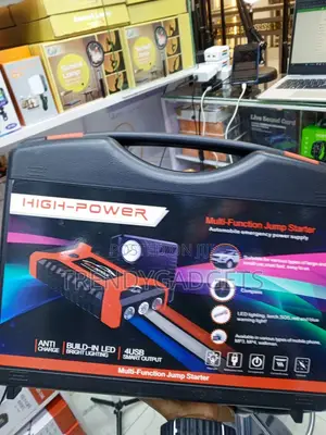 12V Car Jump Starter With Air Inflator & LED Flashlight