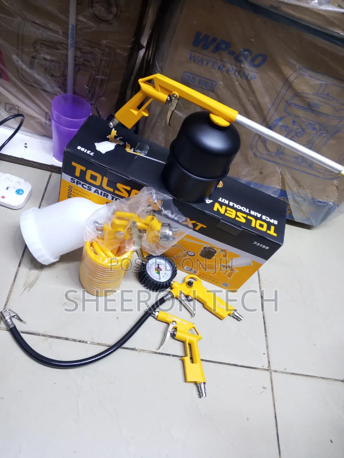 5pcs Air Toolkit/Air Compressor Toolkit