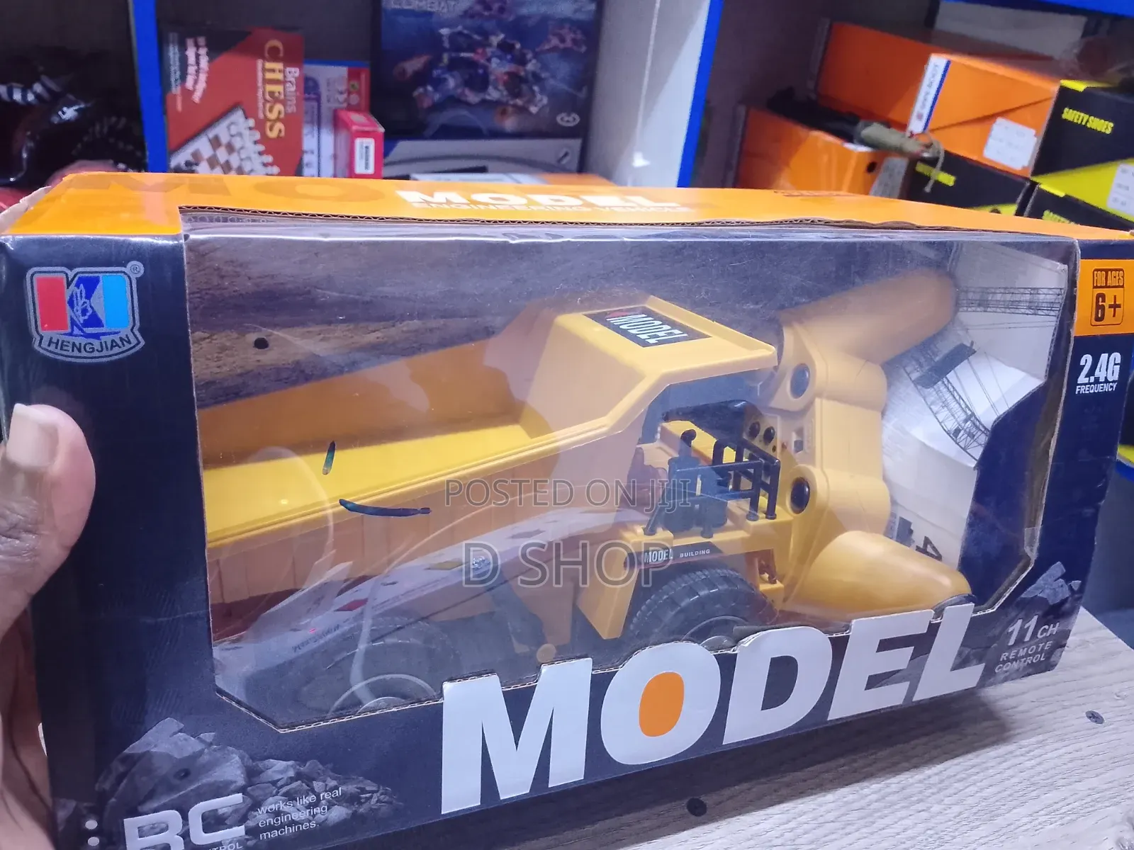 Remote Controlled Kids Truck Toy
