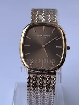 Patek Philippe Rose Gold Ellipse Men Mesh Watch