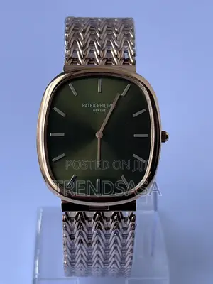 Patek Philippe Rose Gold Ellipse Men Mesh Watch
