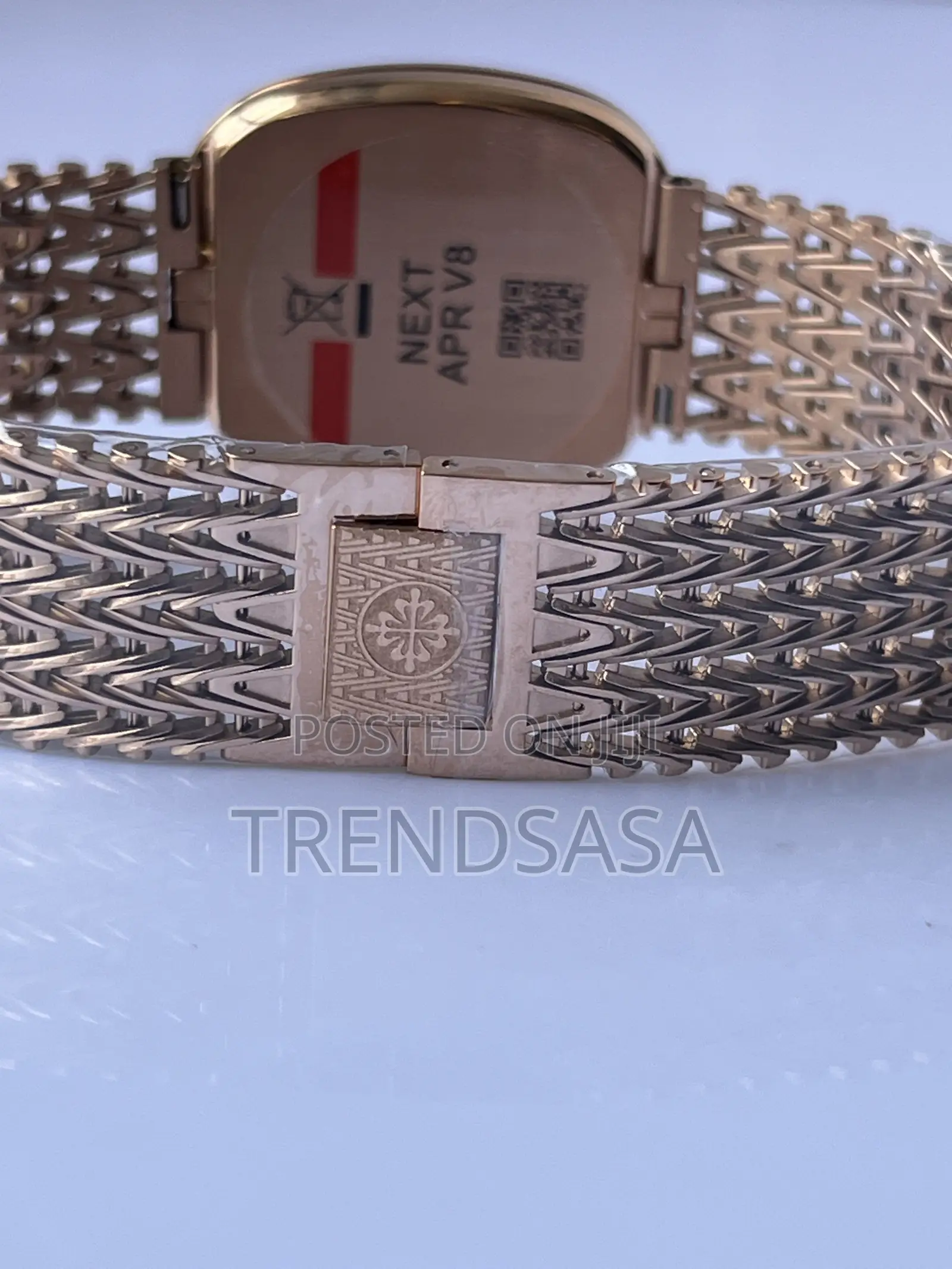 Patek Philippe Rose Gold Ellipse Men Mesh Watch