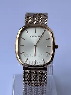 Patek Philippe Rose Gold Ellipse Men Mesh Watch