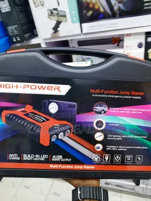 99800mAh Car Jump Starter With Air Compressor & Inflator