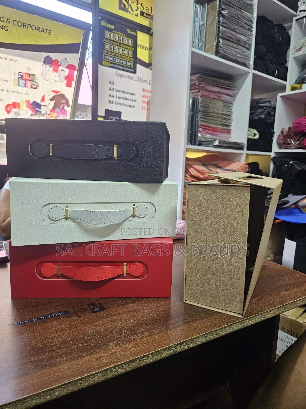 The Velvet-Finish Executive Chest Gift Boxes