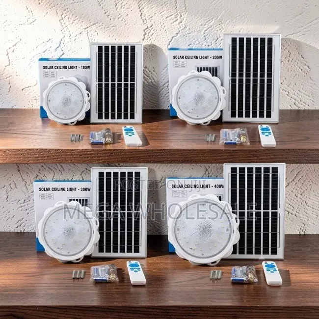 Clearance Prices LED 100W,200W,500W Solar Ceiling Lights