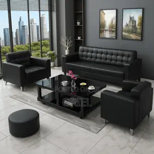 Office Sofa : 5-Seater Office Sofa Set