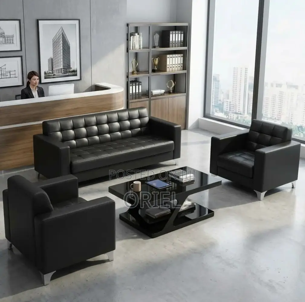 Office Sofa : 5-Seater Office Sofa Set