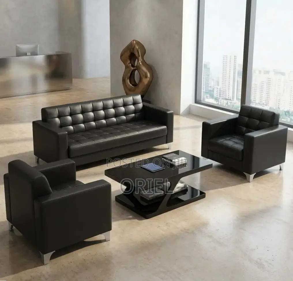 Office Sofa : 5-Seater Office Sofa Set
